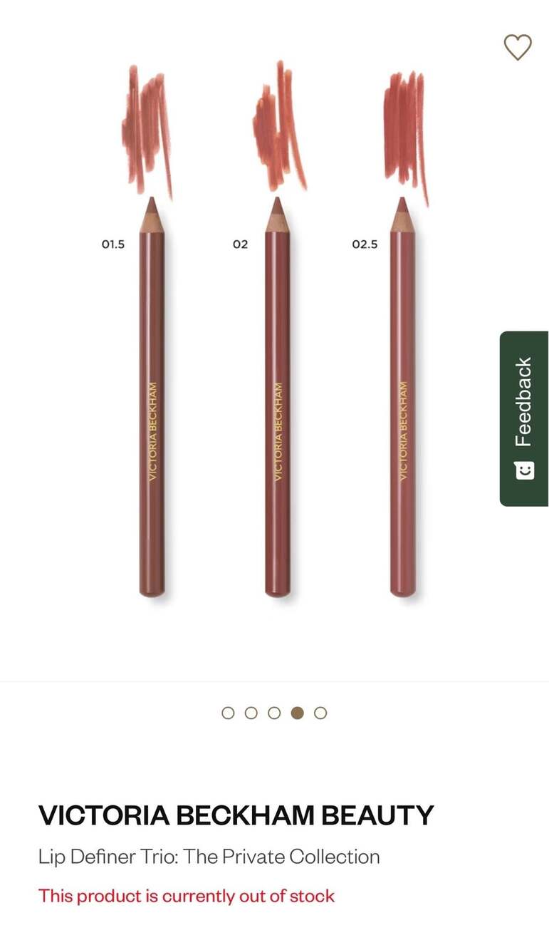 Victoria Beckham Beauty Lip Definer Trio: The Private Collection - Picture 6 of 15